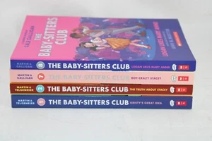 The Baby-Sitters Club Graphic Novels Book Lot of 4 # 1, 2, 7, 8 - Very Good - Imagen 1 de 5