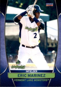2016 Vermont Lake Monsters Choice #3 Eric Marinez Dominican Republic DR Card - Picture 1 of 2