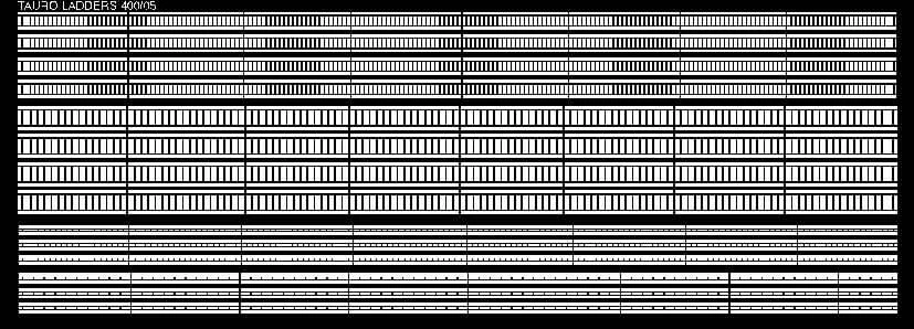 TAURO MODEL TM400/05 SCALETTE A PIOLI SCALA 1:400 - Immagine 1 di 1