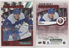 2019 Upper Deck Parkhurst Prominent Prospects Red /10 Noah Dobson Rookie Auto RC