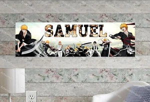 Bleach - Personalisiertes Name Poster Individuell Geburtstag Party Banner Deko - Bild 1 von 5
