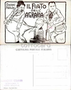BOLOGNA CITTA'-POLITICA SATIRICA ELEZIONI-IL FIATO DELL'AGRARIA-C36-86 - Picture 1 of 1