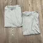 NWOT Nike Dri-Fit 2-Pack T-Shirt Crewneck Short Sleeve Pullover Gray Size Medium