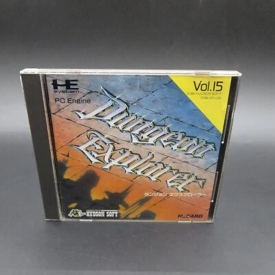 Dungeon Explorer PC Engine Hu Card Vol 15 with Manual Japanese Version - Image 1 of 4