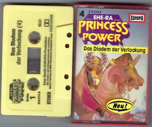 She-Ra Princess of Power Folge 4 Das Diadem der Verlockung Europa MC - Picture 1 of 1