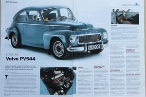 Original 2009 CC Buying Guide extracted mag article: VOLVO PV544 (1958-65) - Picture 1 of 2