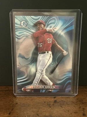 2022 Bowman Chrome Draft Elijah Green Mood Ring Case Hit Nationals MR-5 - Image 1 of 2