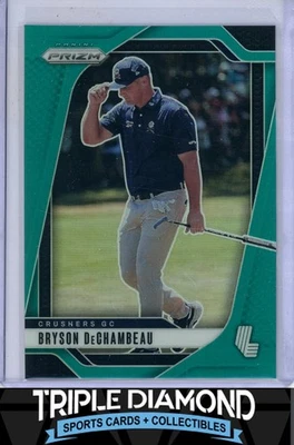 2025 Panini Prizm LIV Golf Bryson DeChambeau Teal Prizm #032/275 N994 - Image 1 of 2