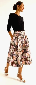 Bnwt REVIEW Sz 6 Botanico Noir FLORAL Skirt CURRENT SEASON RRP$169.95 - Picture 1 of 12