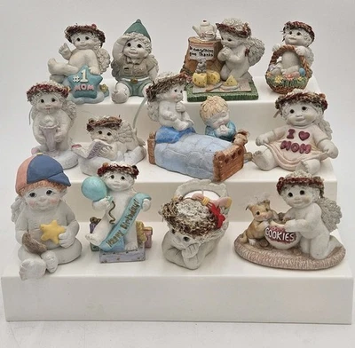 Lote de 12 estatuillas Dreamsicle vintage de los años 90 y principios de los 2000 Foto 1 de 4