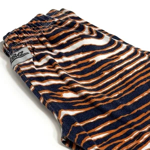 Boys Sz 7 Zubas Pants Faded Worn Jersy Knit Pajama Pants Orange & Blue - Picture 1 of 9