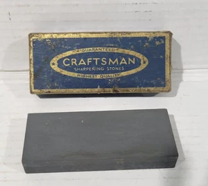 Craftsman Combination Sharpening Stone #6440 3/4 x 2 x 3 in box - Picture 1 of 5