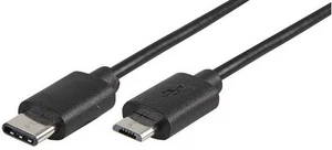 PRO SIGNAL - Kabel USB-C Lelaki ke USB Micro B Lelaki USB 2.0, 3m - Picture 1 of 1