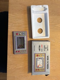 Nintendo Game & Watch Snoopy Tennis Wide Screen 1982 &ndash; Boxed &ndash; Working