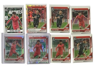 Lote (9) de fútbol Donruss Corea 2024-25 - Heung-Min Son Marvels + radiocontrol de novato con clasificación - Imagen 1 de 2