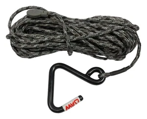 Hawk Hoist Low Light Visibility Rope W/ Jaw Rubber Hook 75 lb Capacity - 3032 - Picture 1 of 1