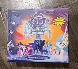 MY LITTLE PONY CARD GAME CELESTIAL SOLSTICE DELUXE SET FACTORY SEALED FREE SHIP - Picture 1 of 2