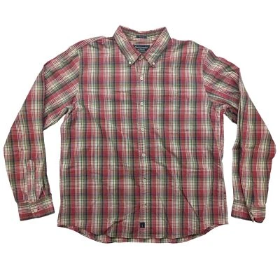 Abercrombie & Fitch Shirt Mens XL Muscle Plaid Button Down Long Sleeve Classic - Image 1 of 4