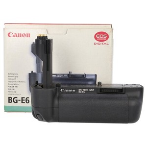 Canon BG-E6 Battery Grip with BGM-E6 AA Holder for EOS 5D Mark II
