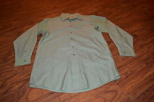 E5- Camisa verde ajustada Roundtree & Yorke Gold Label talla 15/33 - Imagen 1 de 2