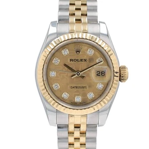 ROLEX DATEJUST DAMEN UHR 179173 TWOTONE JUBILEE DIAMOND DIAL mit BOX & ZERTIFIKAT - Bild 1 von 13