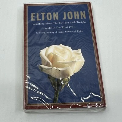 Elton John 1997 Candle In The Wind Cassette Princess Diana Memorial - SEALED - Image 1 of 3