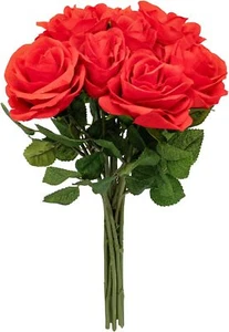 Artificial flowers-rose 10PCS is suitable for weddings and homes. - Picture 1 of 3