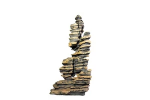 Kunststein mehrlagig Säulenstapel XL 17,5x10x34 Aquarium Ornament 37391 - Bild 1 von 1