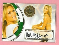                          2013 BENCHWARMER HOLLEY DORROUGH AUTO CARD NRMT-MT