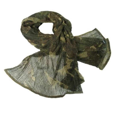TACTICAL DPM SORGO NETTING MILITARY CAMO SCRIM NET SCARF FACE VEIL BRITISH ARMY - Image 1 of 2