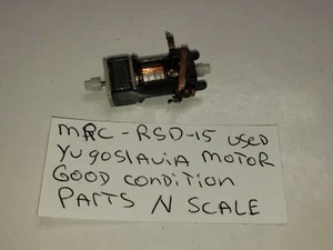 MOTOR FOR MRC RSD-15 N SCALE PARTS YUGOSLAVIA LOCOMOTIVE GOOD CONDITION - Picture 1 of 6