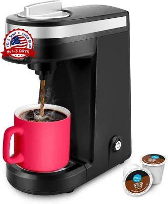 Cafetera de cápsulas K-Cup de a 12 oz con compartimento para guardar el cable5 Foto 1 de 4