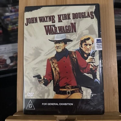 The War Wagon DVD Brand New John Wayne / Kirk Douglas (Region 2,4,5 PAL 1967) - Image 1 of 3