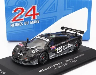 MODELLINO AUTO STATICO MCLAREN F-1 GTR #59 WINNER LE MANS 1995 DALMAS LEHTO 1:43 - Immagine 1 di 4