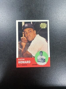 2002 Topps Archives New York Yankees Baseball Card #138 Elston Howard 63 - Picture 1 of 2