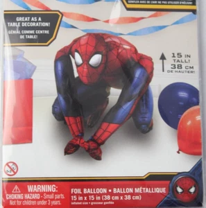"Palloncino in lamina Spider-Man compleanno baby shower forniture festa regalo decorazione 15" - Foto 1 di 3