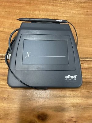 Interlink ePadLink ePad VP9801 Signature Capture Pad READ - Image 1 of 4