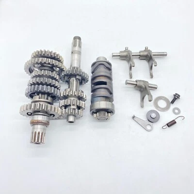 2012-2015 SUZUKI DRZ 125 DRZ125 Complete Transmission Gear Shaft Shift Drum Fork - Image 1 of 4