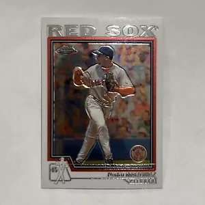 2004 Topps Chrome #405 Pedro Martinez Boston Red Sox HOF - Picture 1 of 2