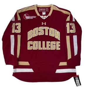 CAMISETA DE HOCKEY JOHNNY GAUDREAU BOSTON COLLEGE UNDER ARMOUR TALLA XL - Imagen 1 de 7