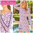 NWT Lilly Pulitzer Beline Dress  XXS in Pink Blossom Seeing Spots
