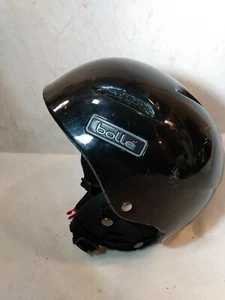 BOLLE SNOW SKI RACING HELMET SMALL 52-54 CM BLACK  used Good Cond. - Picture 1 of 9