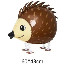 Hedgehog Balloon Walking Pet  Animal Airwalker Foil Helium Kids Fun Parties Toys - Picture 1 of 8