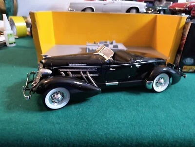 AUBURN 851 SPEEDSTER Super Charged cabriolet 1935 1/18 AMERICAN MUSCLE ERTL 7994 - Immagine 1 di 4