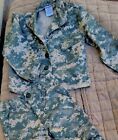 Trooper Military Digital Camo Childrens Toddler Shirt & Pants Set Size 2 