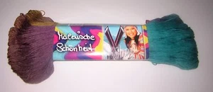 100g skein Aqua Purple Gold OPAL HAND DYED wool nylon sock knitting yarn #3172 - Picture 1 of 1