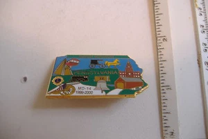 ~PENNSYLVANIA LIONS PIN~DISTRICT GOVERNORS~MD-14~1999-2000~ - Picture 1 of 3