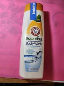 3 -  Arm & Hammer Essentials Ultra Moisturizing Body Wash, Clear water -12 oz bo - Picture 1 of 5