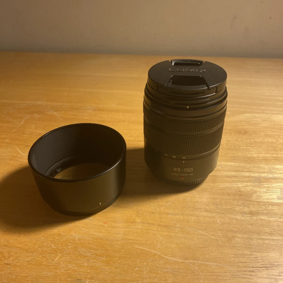 Panasonic Lumix G Vario 45-150mm Lens Micro Four Thirds Mega OIS Zoom f/4.0-5.6 - Image 1 of 1