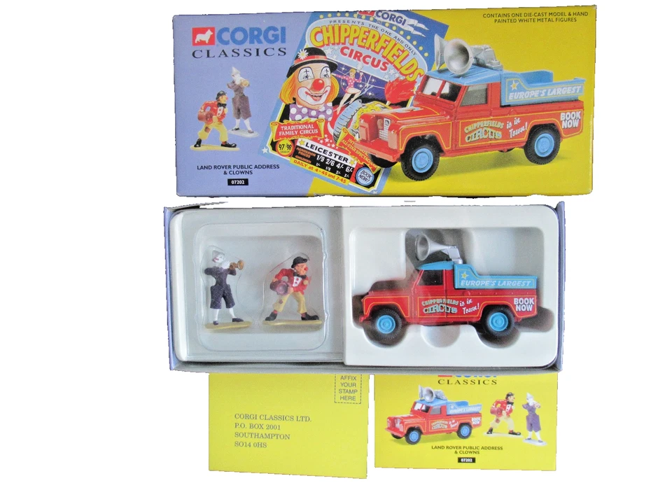 Corgi Classic Chipperfield Circus  Art  07202 Land Rover Public Address  neu  #4 - Bild 1 von 1